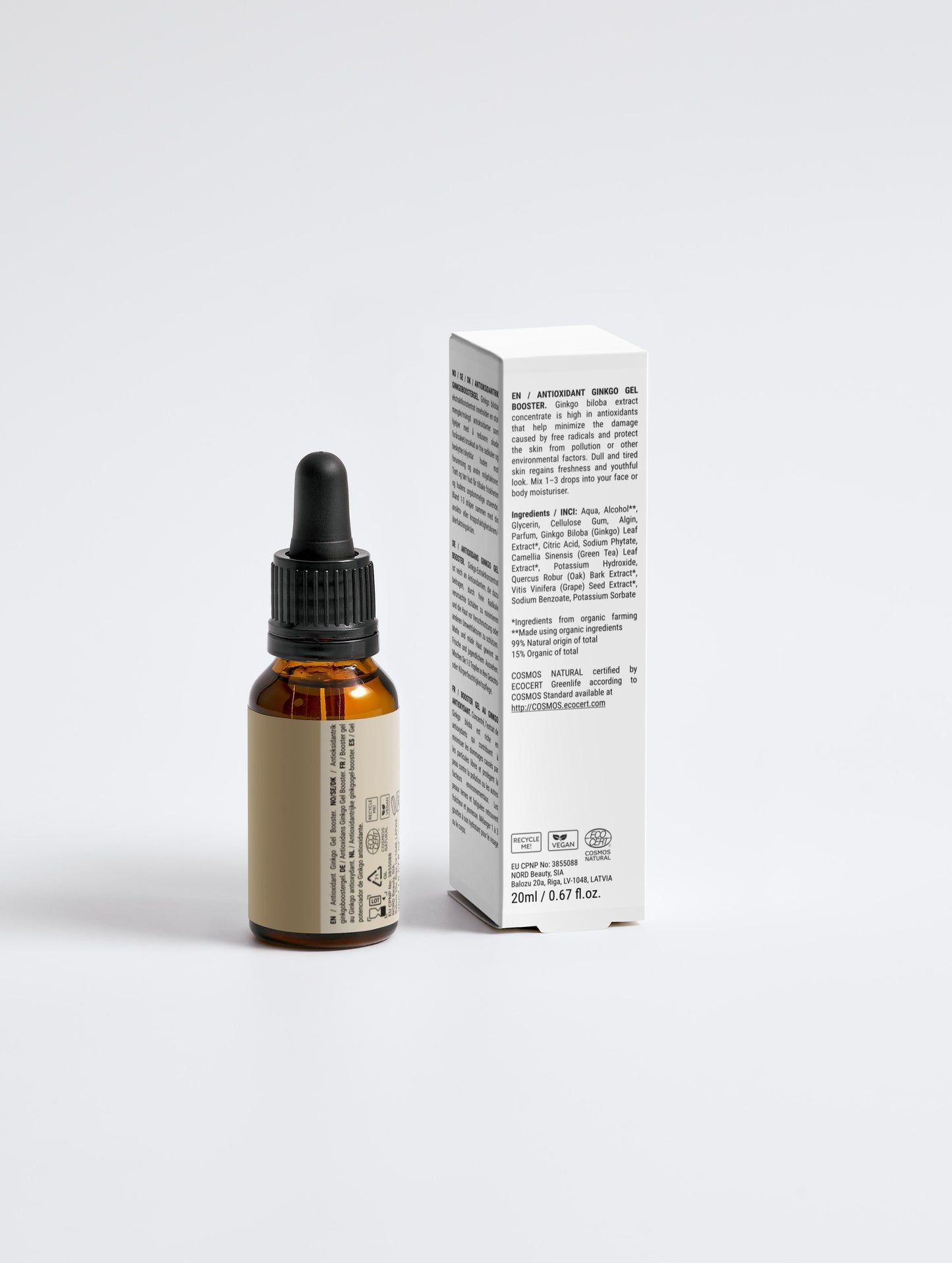 Antioxidant Ginkgo Gel