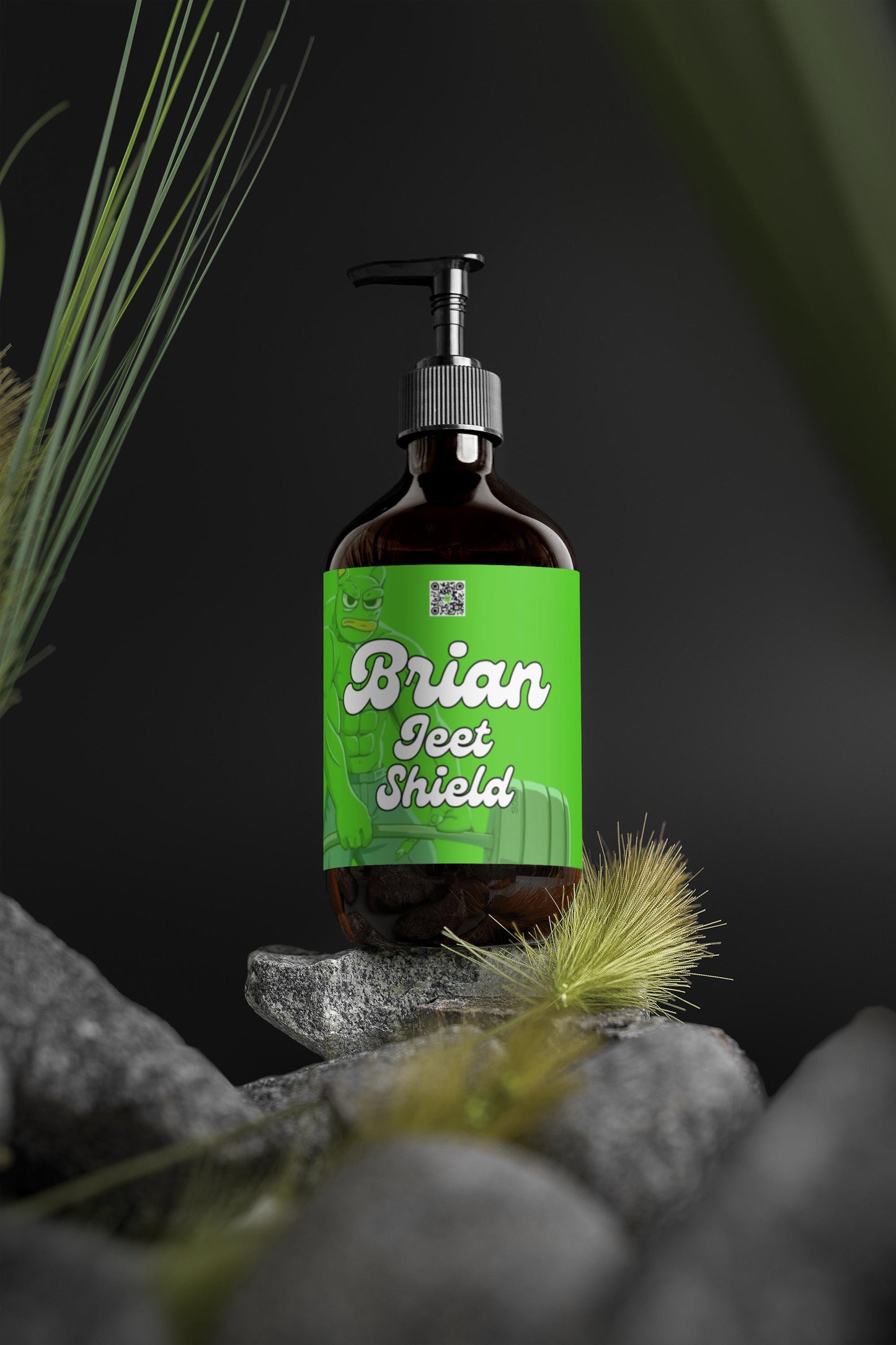 2-in-1 shampoo and conditioner for men natural skincare products by myTendr.com exclusive branding for Brian on Base